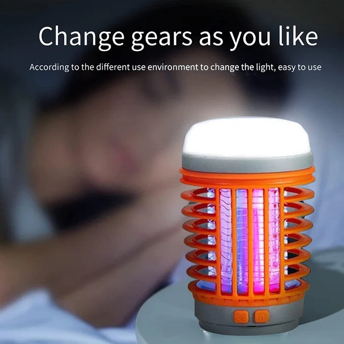 Multifunctional Solar camping and USB Chargeable Mosquito Killer Lamp