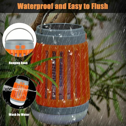 Multifunctional Solar camping and USB Chargeable Mosquito Killer Lamp
