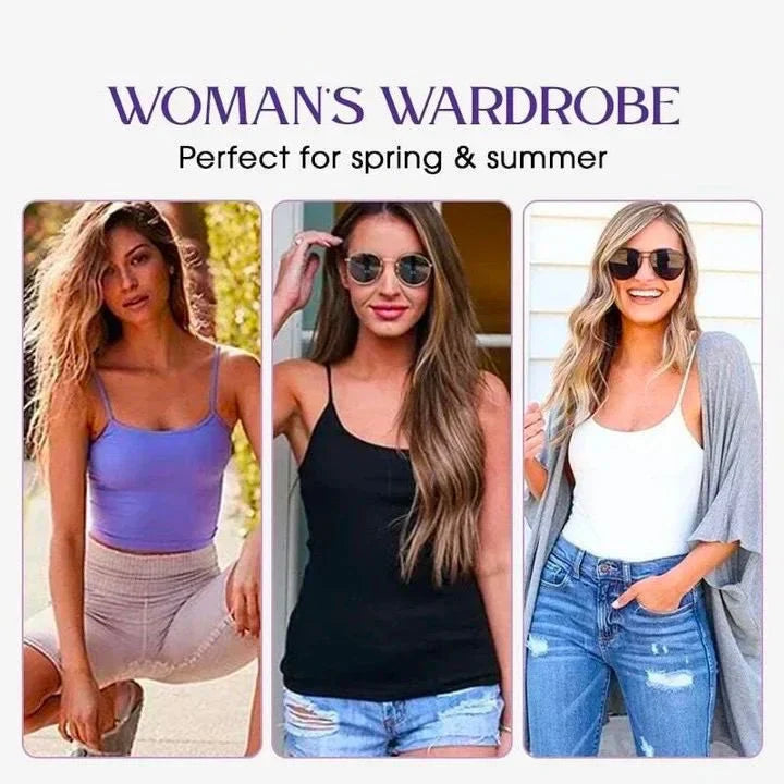 Last Day 49 % off - Cami Bra – Women’s Camisole 02 in 01 With Built In Padded Bra Vest