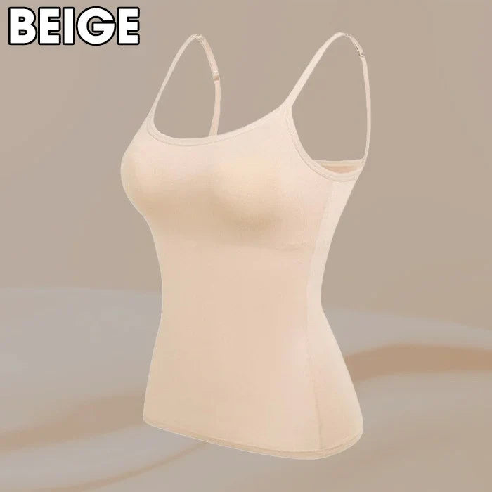 Last Day 49 % off - Cami Bra – Women’s Camisole 02 in 01 With Built In Padded Bra Vest