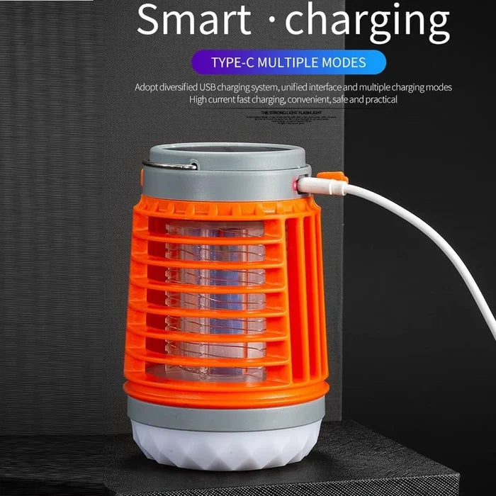 Multifunctional Solar camping and USB Chargeable Mosquito Killer Lamp