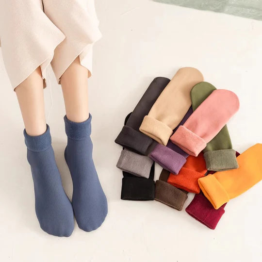 50 % off Last Day Winter Clearness Sale 5 Pairs ladies Cashmere Velvet Fleece Socks