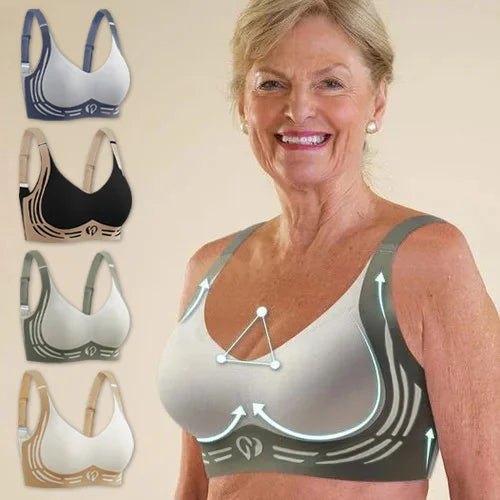 🎁Last Day 49% Off - Super gather bra| Wireless Push-up Bra👍 no more sagging breasts