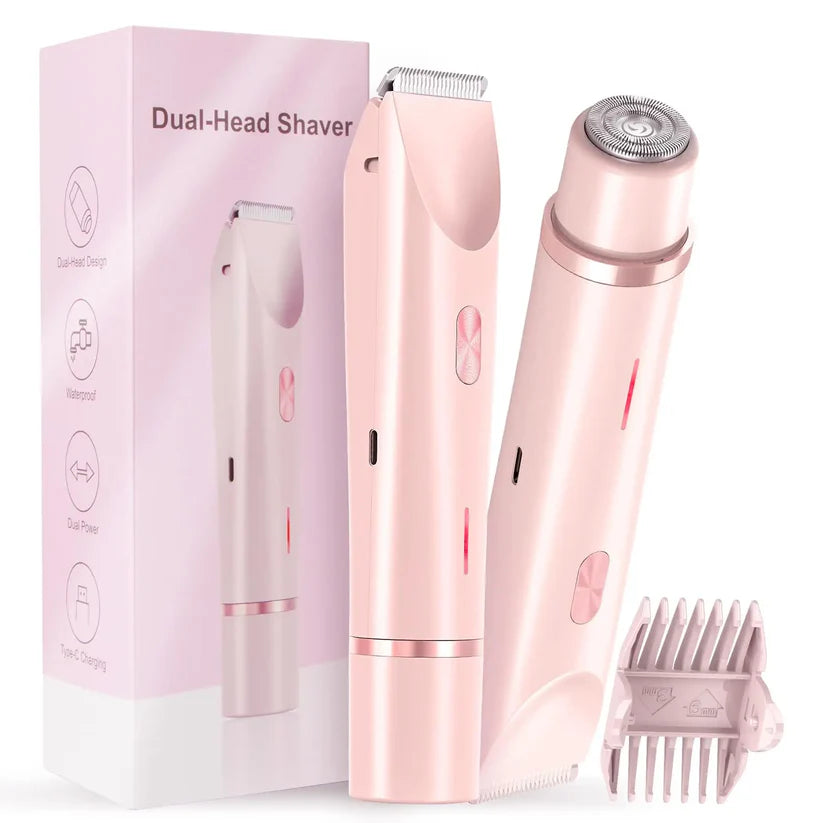 Last Day 50% Off FLAWLESS SKIN IN SECONDS! The Shaver That Works Wet or Dry for Silky Smooth Results