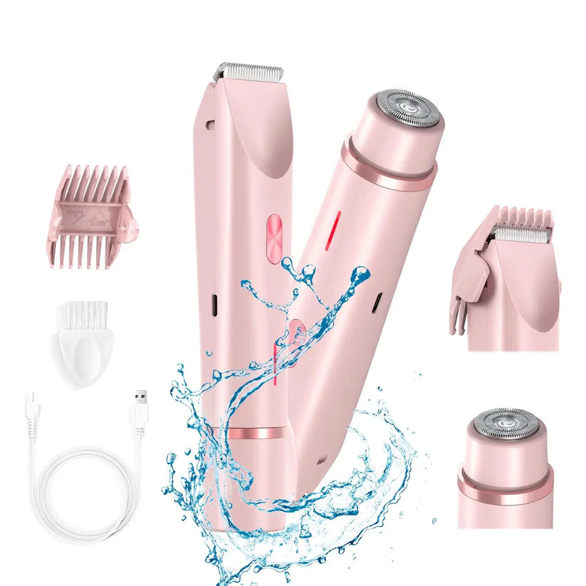 Last Day 50% Off FLAWLESS SKIN IN SECONDS! The Shaver That Works Wet or Dry for Silky Smooth Results