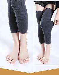 2pcs Cashmere Leg Warmer Thick Warm Wool Kneepad for Women Men Old People