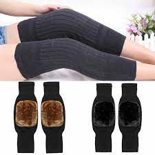 Thick Warm Wool Kneepad for Women Men Old People