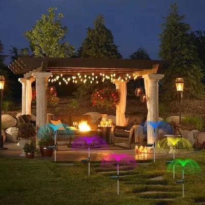 Waterproof Colors Changing Solar Jellyfish Lights