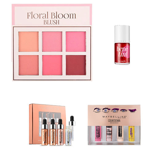 BEAUTY-CREATIONS-FLORAL-BLOOM-BLUSH-MAYBELLINE-COUNTDOWN-MINI-MASCARA-KIT-BENEFITS-BENE-LIP-TINT-COVER-FX-ENHANCER-DROPS