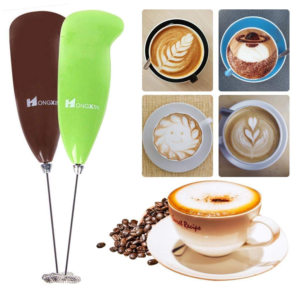 Whisk Drink Mixer for Coffee, Mini Foamer for Cappuccino, Frappe, Matcha, Hot Chocolate