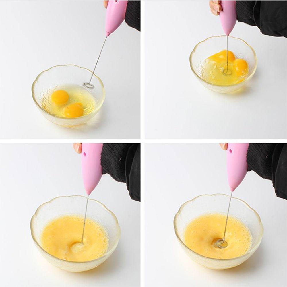 Whisk Drink Mixer for Coffee, Mini Foamer for Cappuccino, Frappe, Matcha, Hot Chocolate