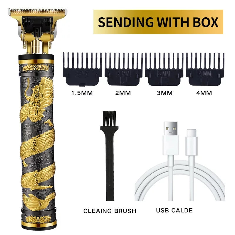 T Blade Trimmer For Men, Cordless Electric Rechargeable Hair Clippers Zero Gapped Beard Trimmers