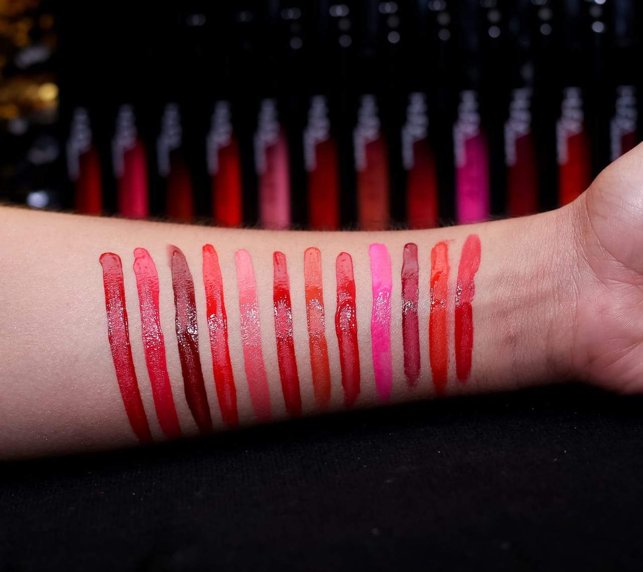 HUDA BEAUTY LIPGLOSS PACK OF TWELVE (12)