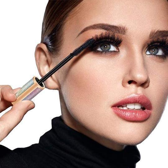 4D WATERPROOF SILK FIBER THICK LENGTHENING MASCARA