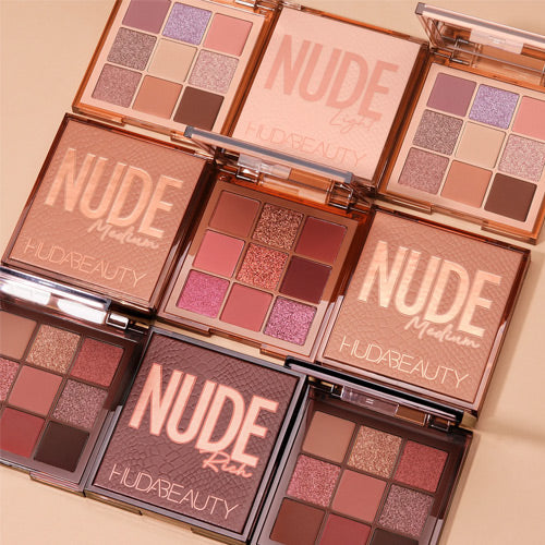 HUDA-MINI-NUDE-EYESHADOWS-HUDA-MINI-LIPGLOSS-SETS-ESSENCE-MASCARA-MISS-ROSE-STAMP-EYELINER