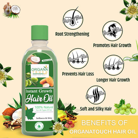 NATURAL INGREDIENTS ESSENTIAL HAIR OIL
