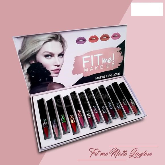 FIT ME MATTE LIP GLOSS PACK OF 12