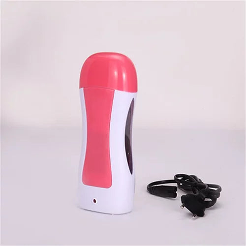 Rica Roll On Wax Deal Pack OF 3 Depilatory Machine + Rica Roll On Wax + Wax papers(50pcs)