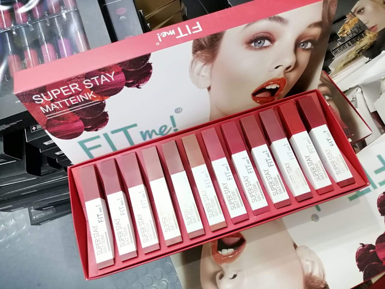 FIT ME MATE INK LIP GLOSS PACK OF FIVE (12)
