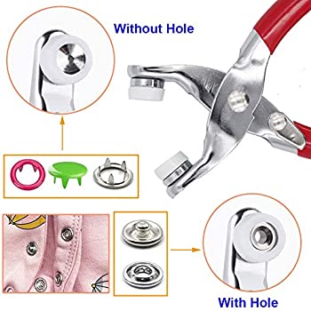Hand Pressure Pliers For Prong Snap Button