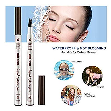Waterproof Eyebrow Pencil (Pack of 4)