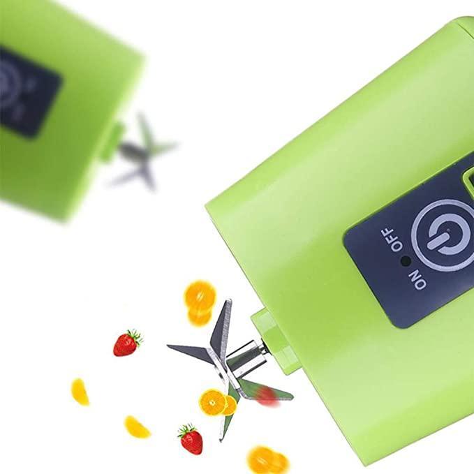 Portable Powerful 6 Blades USB Rechargeable Juicer/Blender