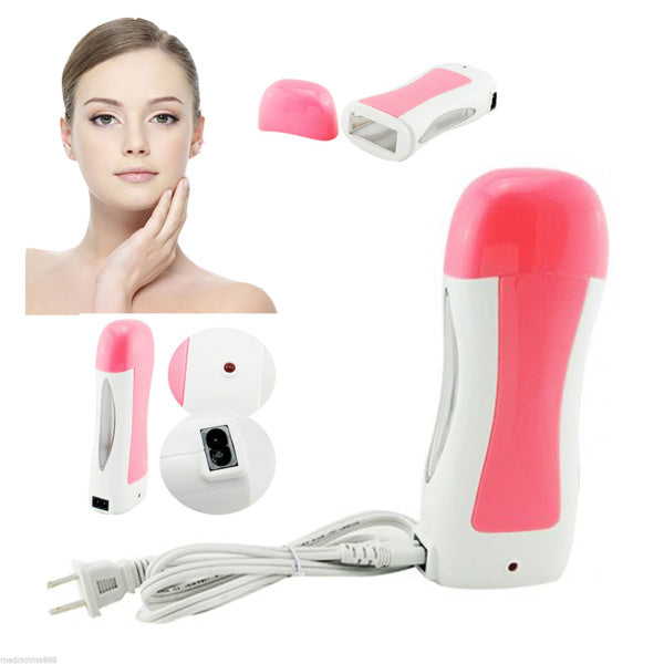 Rica Roll On Wax Deal Pack OF 3 Depilatory Machine + Rica Roll On Wax + Wax papers(50pcs)