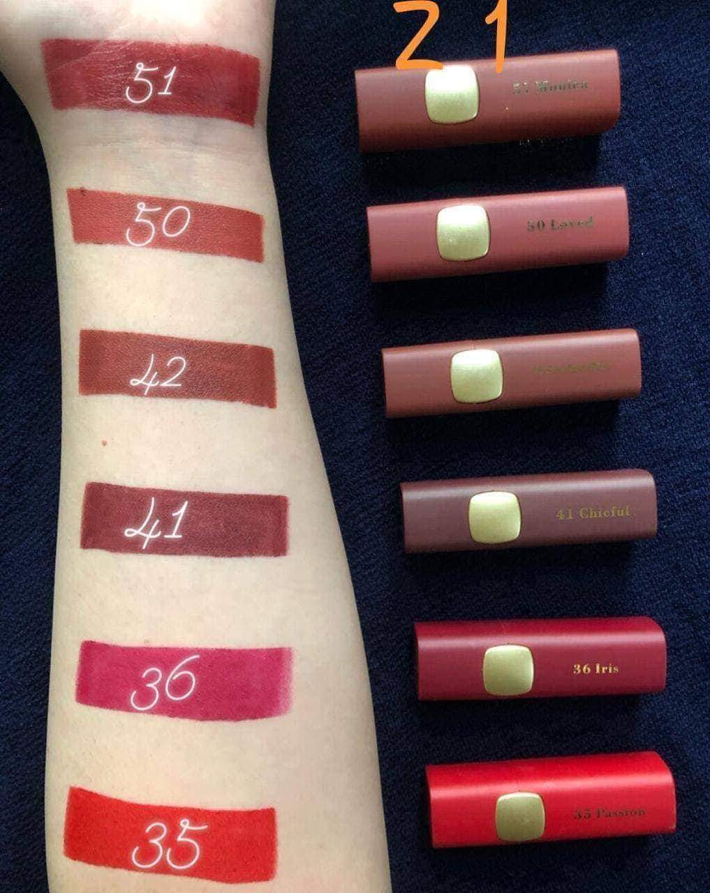 MISS ROSE MATTE LIPSTICK (PACK OF 6)