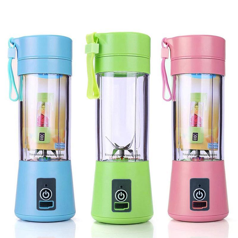 Portable Powerful 6 Blades USB Rechargeable Juicer/Blender