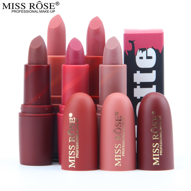 MISS ROSE Matte Dusty Rose PACK OF 6