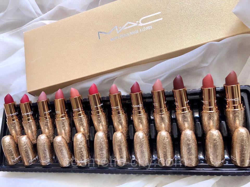 MAC MATTE LIPSTICK PACK OF 12
