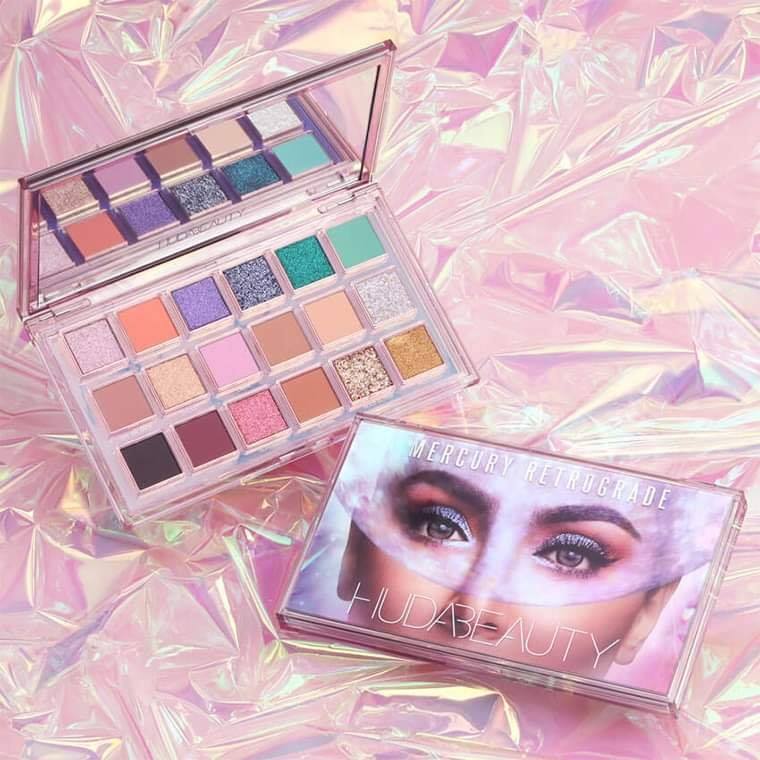 HUDA BEAUTY MERCURY RETROGRADE EYESHADOW PALETTE