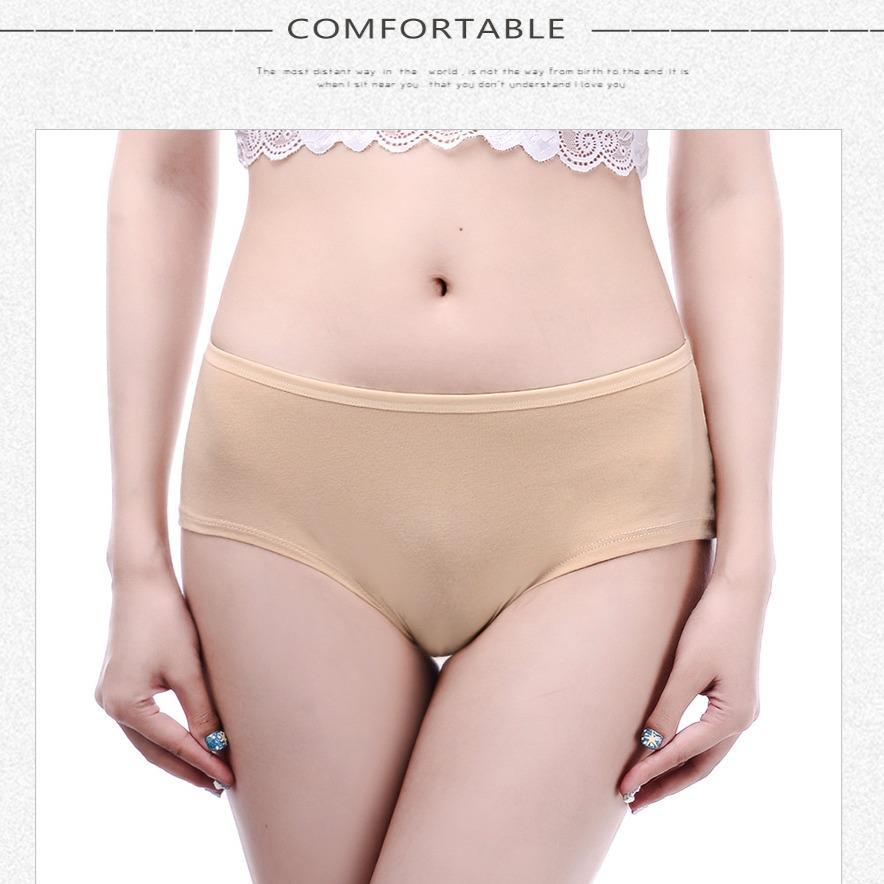 WOMEN HIGH QUALITY COTTON SEAMLESS UNDERWEAR PACK (U001)
