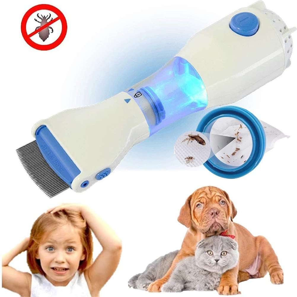 ANTI LICE ELECTRONIC HEAD LICE REMOVER V COMB