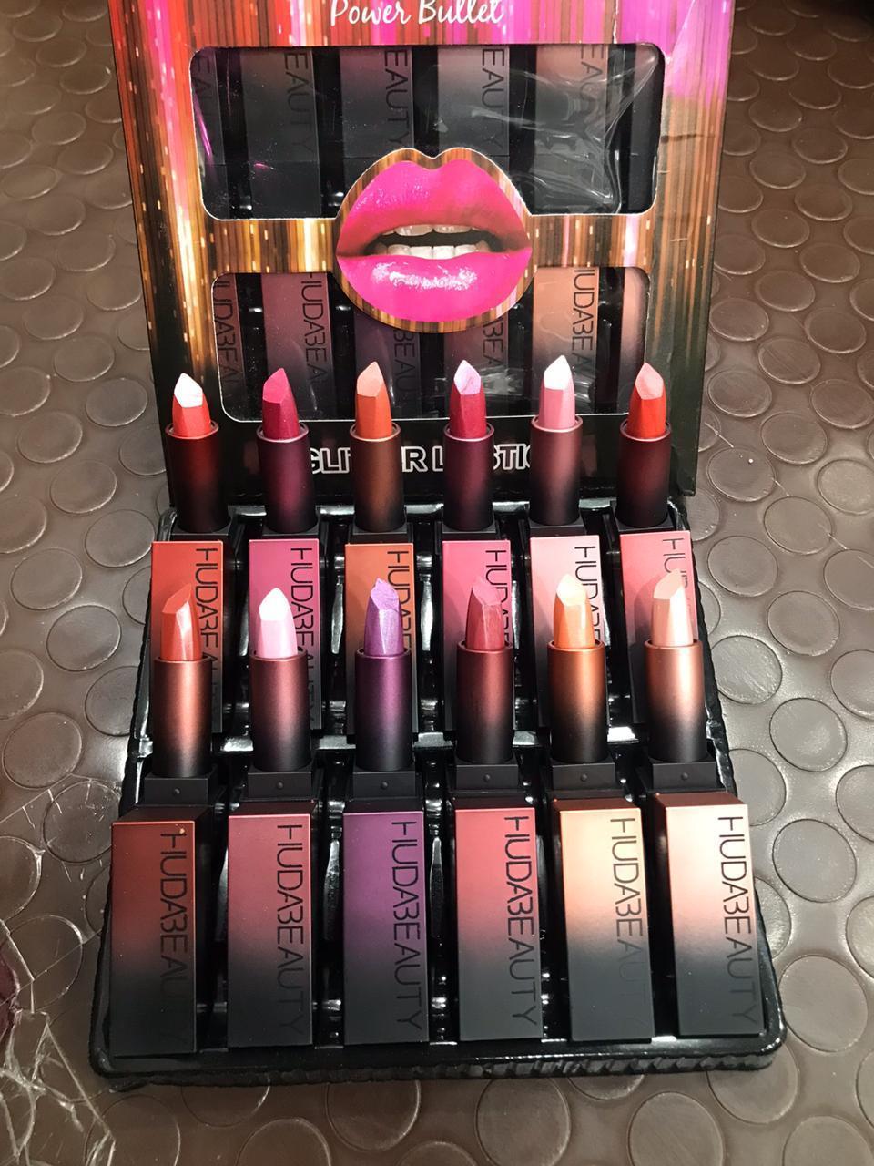HB POWER BULLET MATTE LIPSTICK PACK OF 12