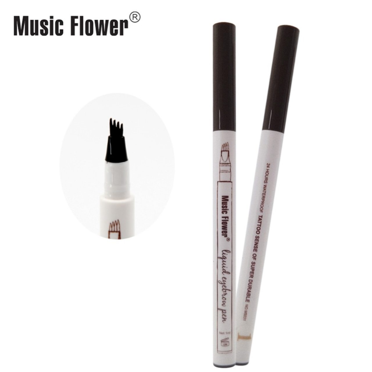 Waterproof Eyebrow Pencil (Pack of 4)