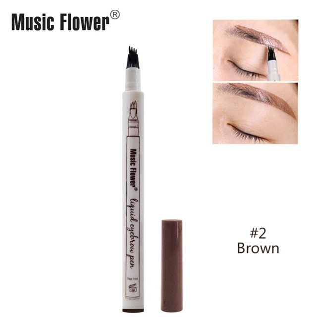 Waterproof Eyebrow Pencil (Pack of 4)