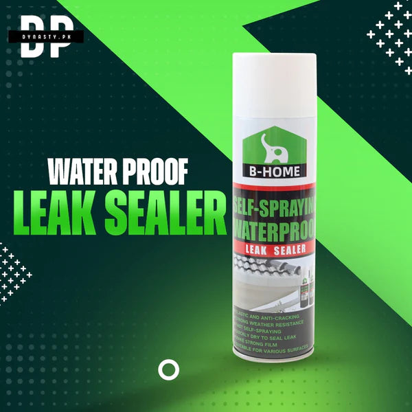 Waterproof leak-trapping spray ground and roof leakproof