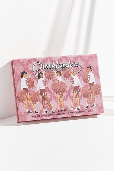 BENEFIT CHEEKLEADERS BRONZE SQUAD HIGHLIGHT, CONTOUR & BRONZE PALETTE