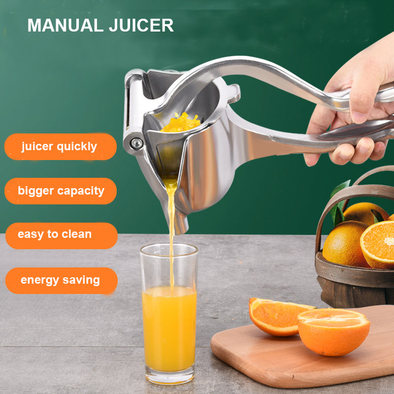 Hand Press Fruit Juicer | Manual Fruit Juice Extractor/Squeezer | Manual Fruit Juicer/Presser, Aluminum Alloy