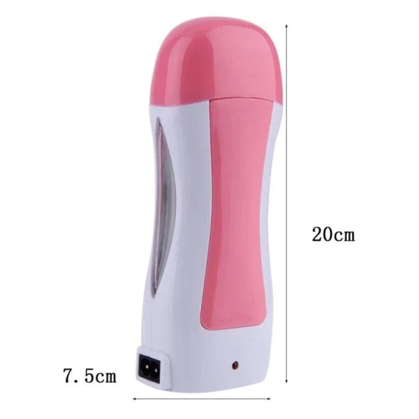 Rica Roll On Wax Deal Pack OF 3 Depilatory Machine + Rica Roll On Wax + Wax papers(50pcs)