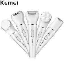 kemei epilator 5 in 1 complete set