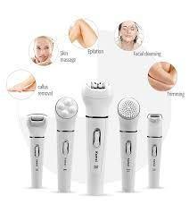 kemei epilator 5 in 1 complete set