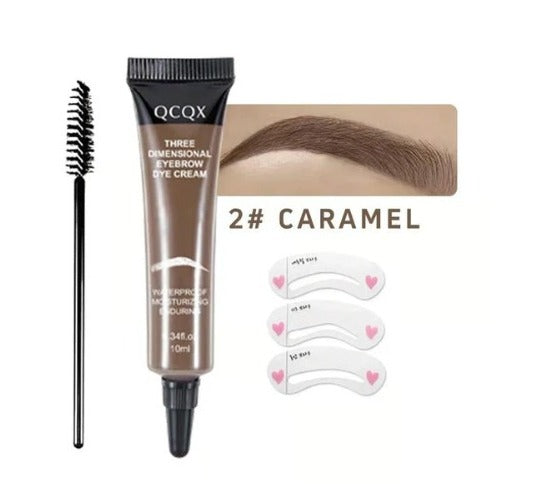 Eyebrow tint kit-long lasting & waterproof brow Dye gel