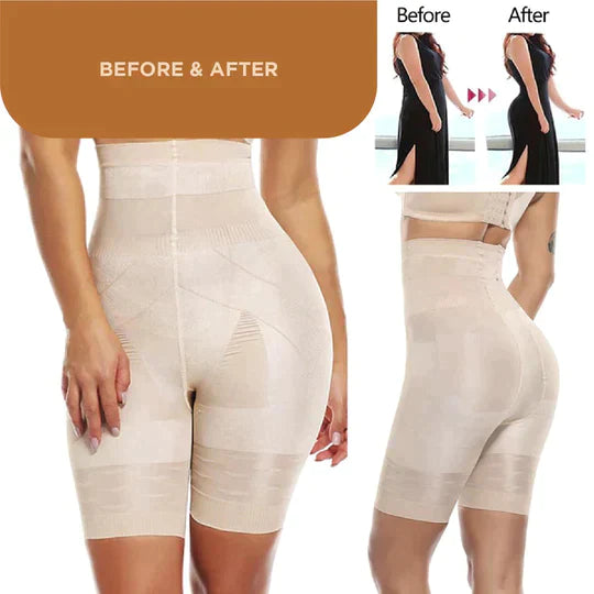 Premium Quality Tummy Waist Slimer Half Body Shaper (Skin Black Color)