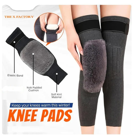 Last Day 50 % Off Thick Warm Wool Kneepad for Women Men Old People
