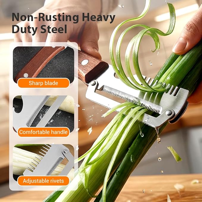 MULTIFUNCTIONAL Ultra Sharp Vegetable Peeler & Cutter