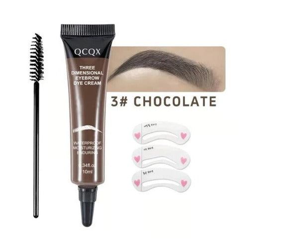 Eyebrow tint kit-long lasting & waterproof brow Dye gel