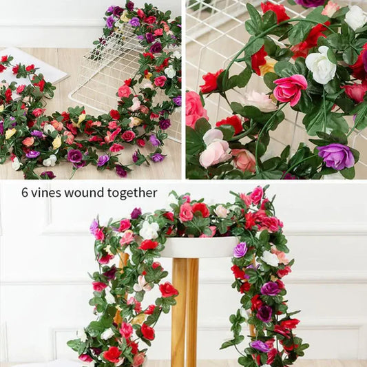 Last day 50 % off Hanging Artificial Green Leaves