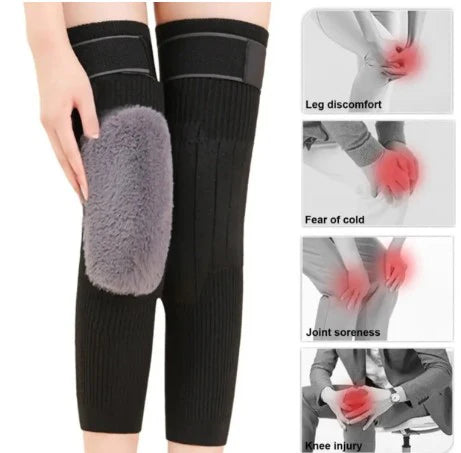 Last Day 50 % Off Thick Warm Wool Kneepad for Women Men Old People